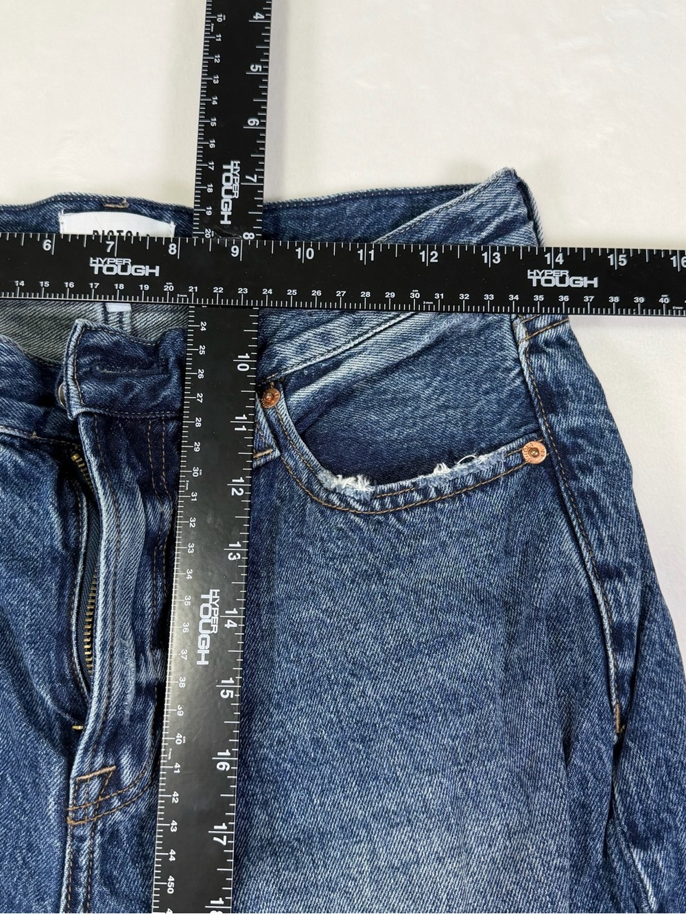 pistola Lexi mid rise bowed straight Jeans - Picture 6 of 8